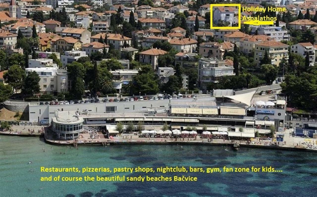 Holiday Home Aspalathos - With Free Parking, Near The Beach, A Few Minutes' Walking Distance To The Unesco Palace Split Exterior foto